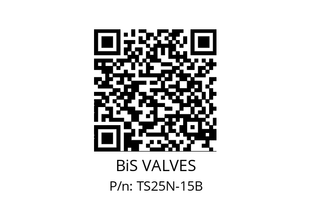   BiS VALVES TS25N-15B