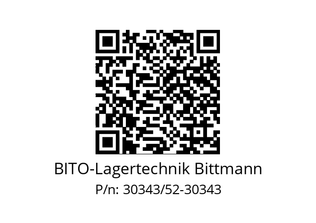   BITO-Lagertechnik Bittmann 30343/52-30343