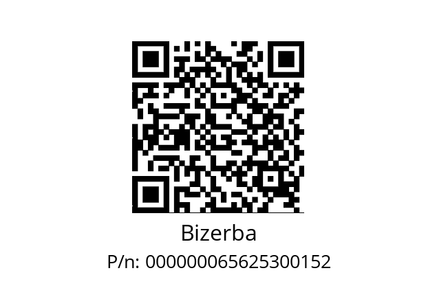   Bizerba 000000065625300152