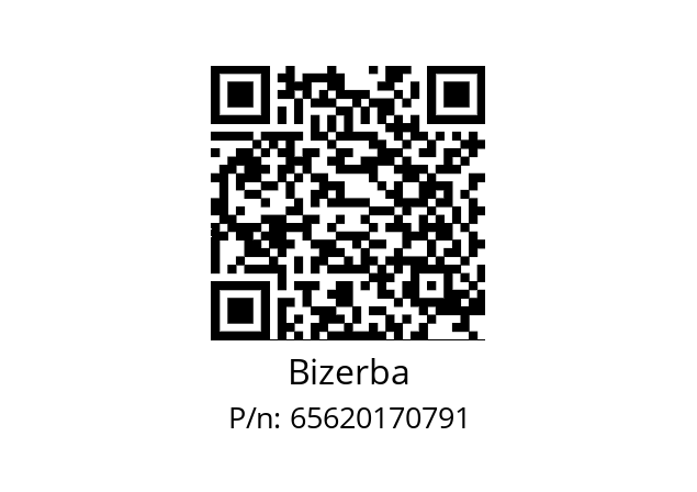   Bizerba 65620170791