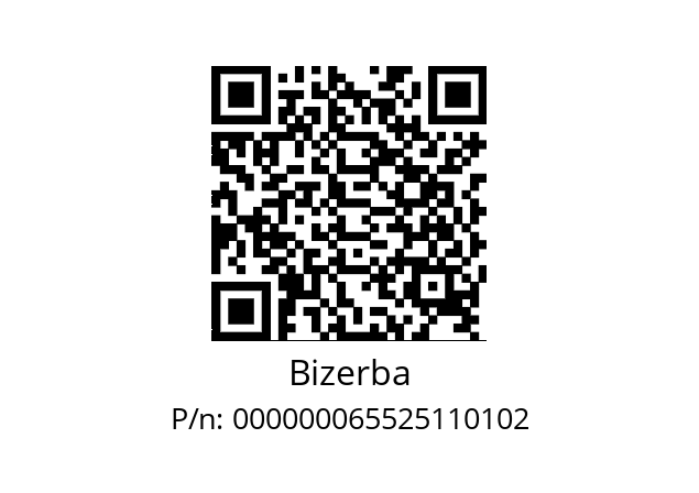   Bizerba 000000065525110102