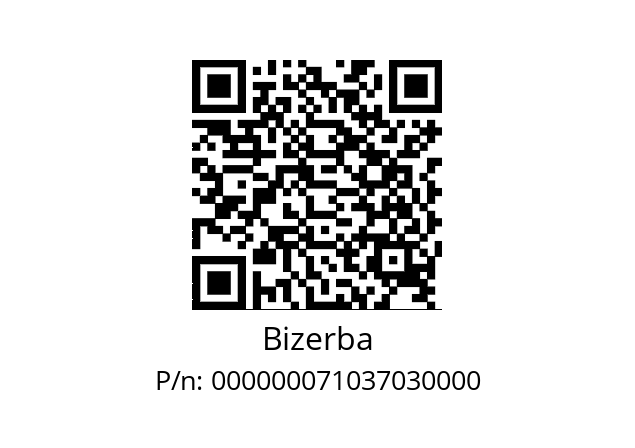   Bizerba 000000071037030000