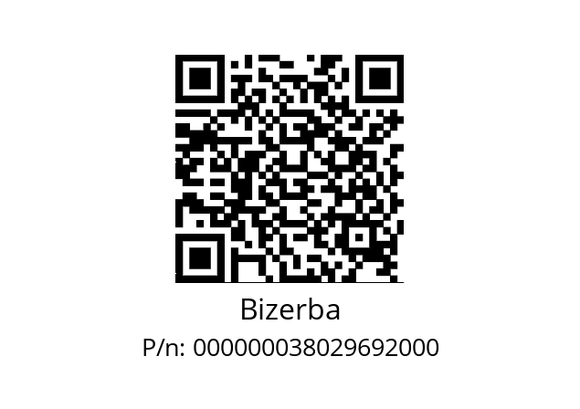   Bizerba 000000038029692000