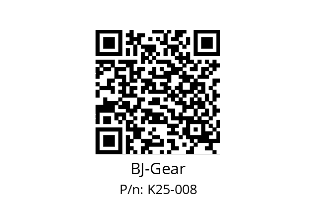   BJ-Gear K25-008