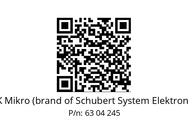   BK Mikro (brand of Schubert System Elektronik) 63 04 245