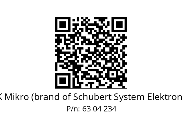   BK Mikro (brand of Schubert System Elektronik) 63 04 234