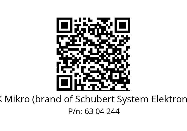   BK Mikro (brand of Schubert System Elektronik) 63 04 244