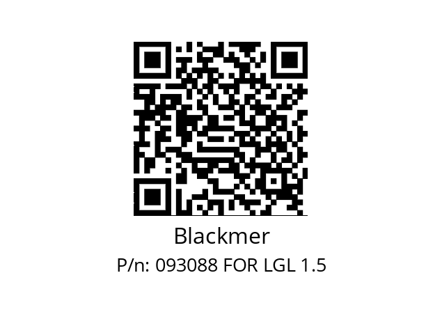   Blackmer 093088 FOR LGL 1.5