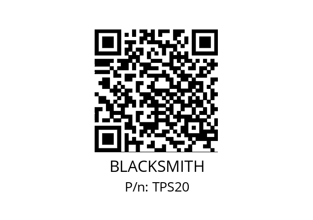   BLACKSMITH TPS20