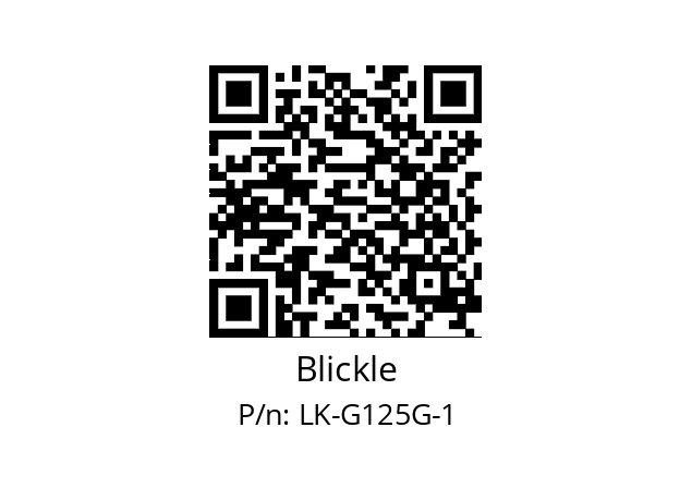   Blickle LK-G125G-1