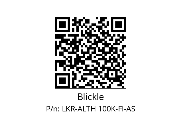   Blickle LKR-ALTH 100K-FI-AS