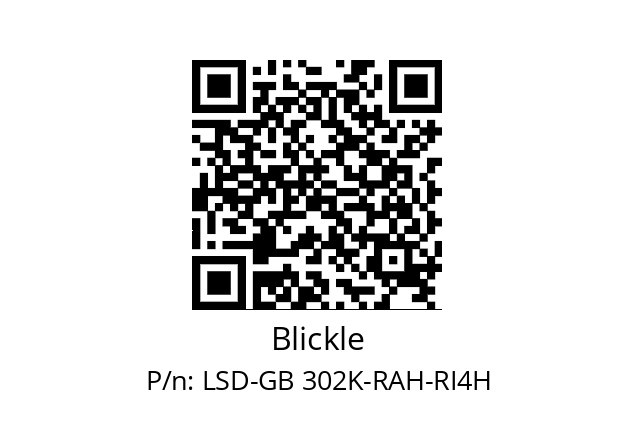   Blickle LSD-GB 302K-RAH-RI4H