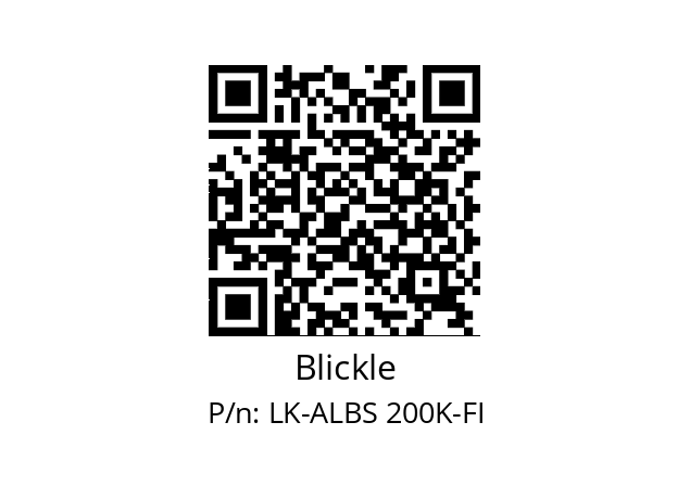   Blickle LK-ALBS 200K-FI