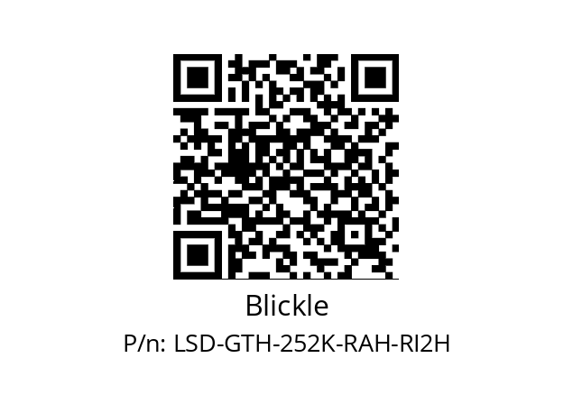   Blickle LSD-GTH-252K-RAH-RI2H