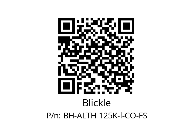   Blickle BH-ALTH 125K-l-CO-FS