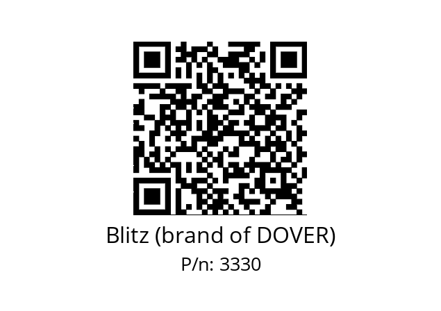   Blitz (brand of DOVER) 3330