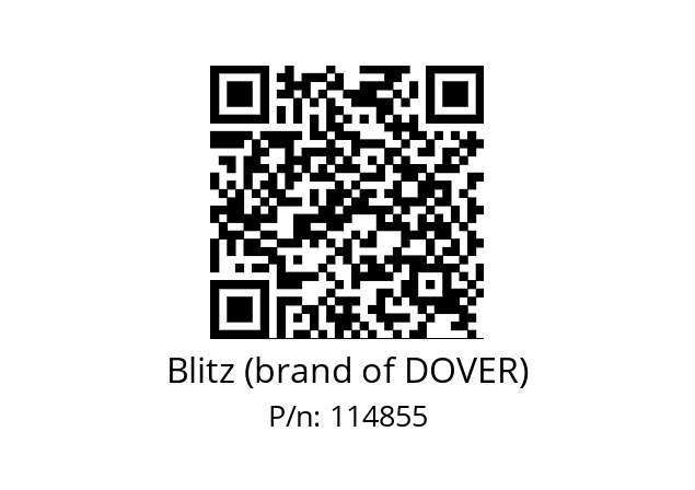   Blitz (brand of DOVER) 114855