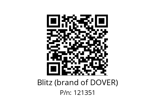   Blitz (brand of DOVER) 121351