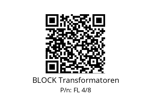   BLOCK Transformatoren FL 4/8