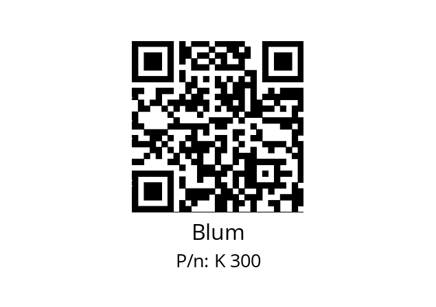   Blum K 300