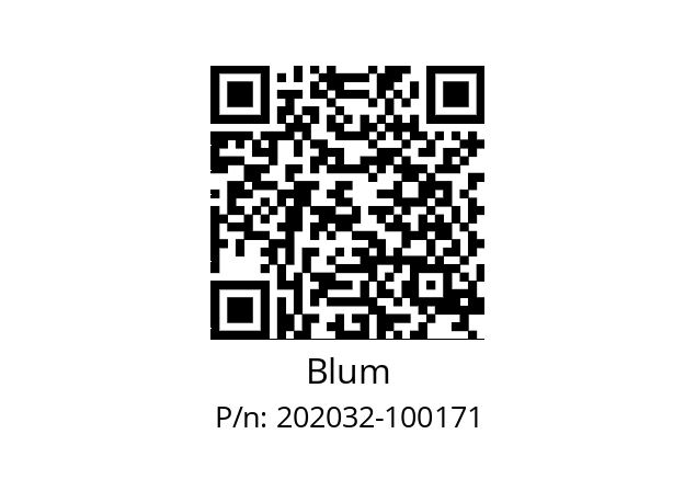   Blum 202032-100171