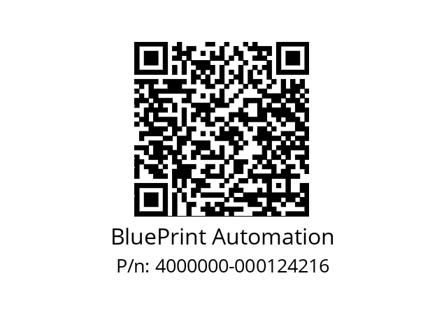   BluePrint Automation 4000000-000124216