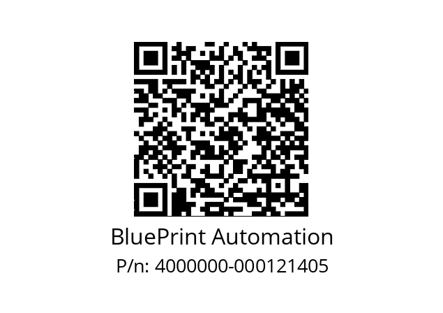   BluePrint Automation 4000000-000121405