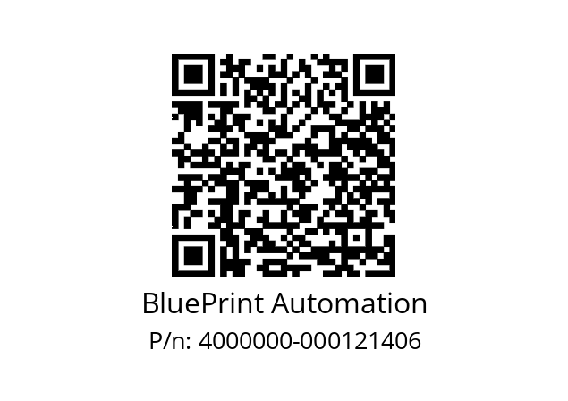   BluePrint Automation 4000000-000121406