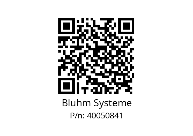   Bluhm Systeme 40050841