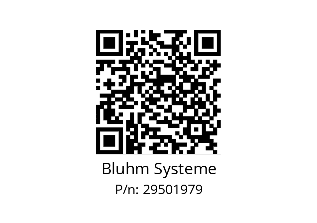   Bluhm Systeme 29501979