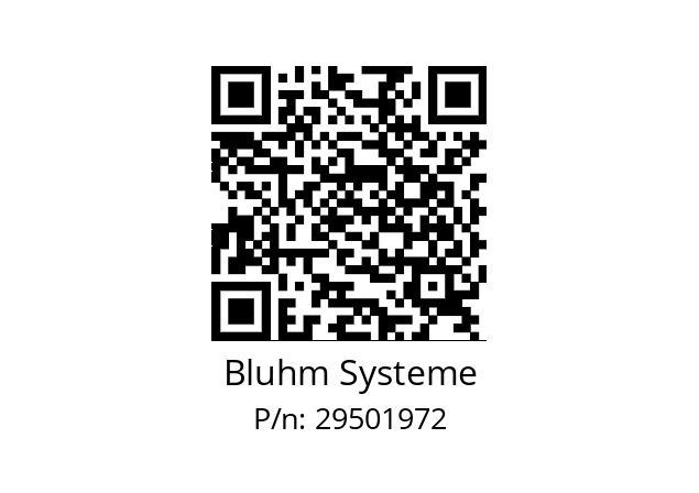   Bluhm Systeme 29501972