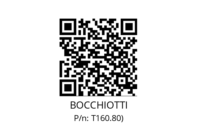   BOCCHIOTTI T160.80)