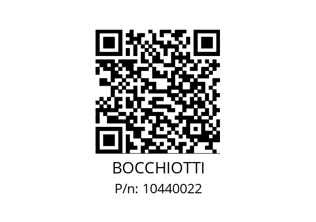   BOCCHIOTTI 10440022