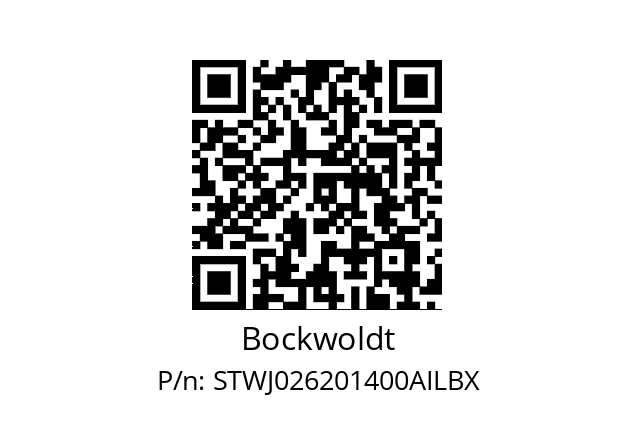   Bockwoldt STWJ026201400AILBX