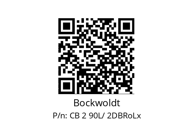   Bockwoldt CB 2 90L/ 2DBRoLx