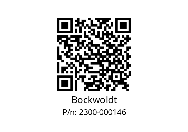   Bockwoldt 2300-000146