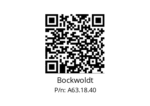   Bockwoldt A63.18.40