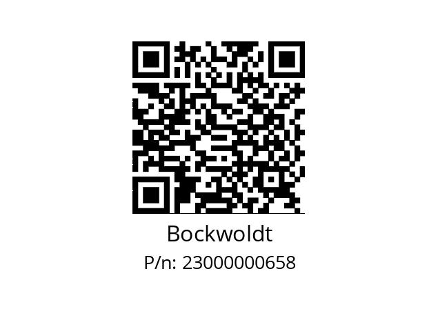   Bockwoldt 23000000658