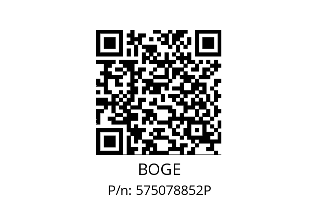   BOGE 575078852P