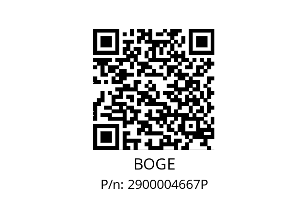   BOGE 2900004667P