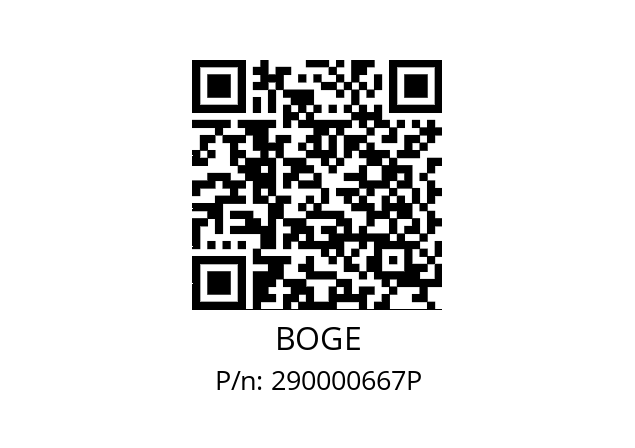   BOGE 290000667P