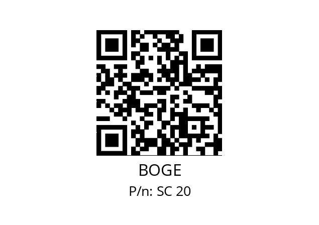   BOGE SC 20