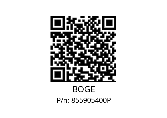   BOGE 855905400P