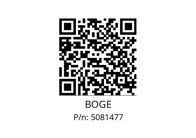   BOGE 5081477