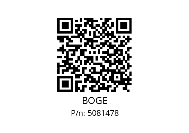   BOGE 5081478