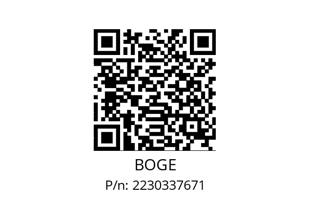   BOGE 2230337671