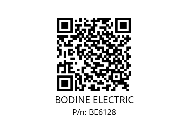   BODINE ELECTRIC BE6128