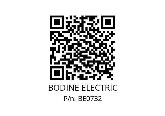   BODINE ELECTRIC BE0732