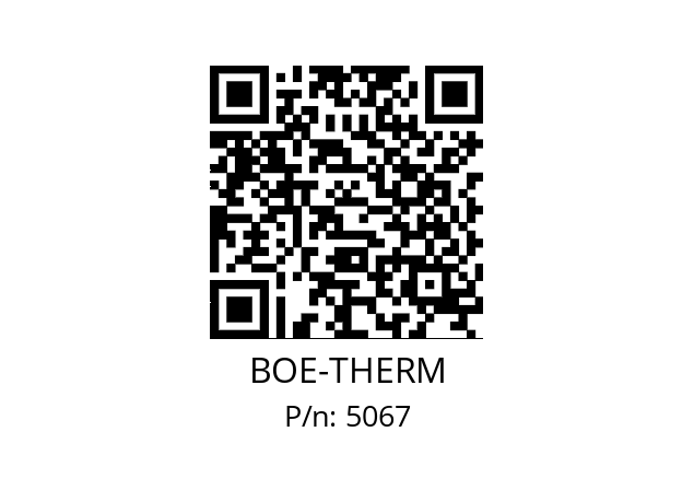   BOE-THERM 5067