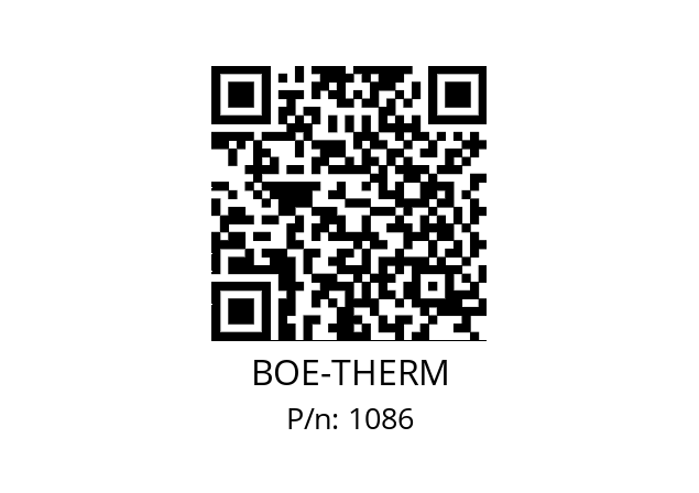   BOE-THERM 1086